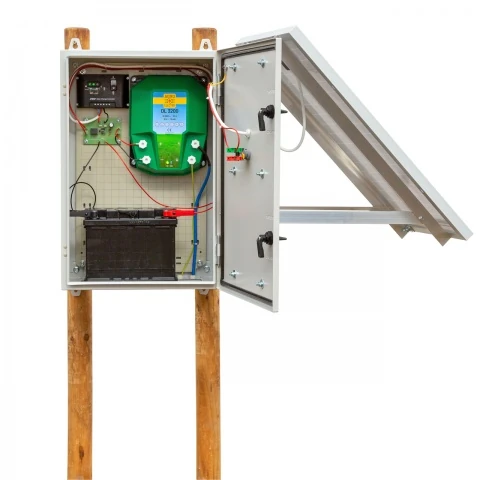 Aparat gard electric compact DL 3200 cu sistem solar 30 W