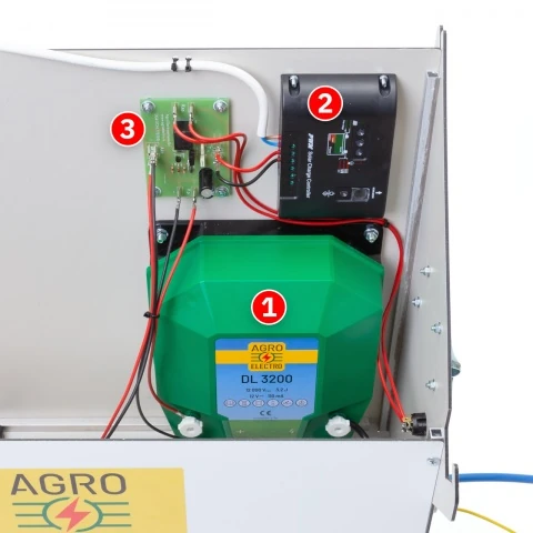 Aparat gard electric ECO-compact DL 3200 cu sistem solar 30 W