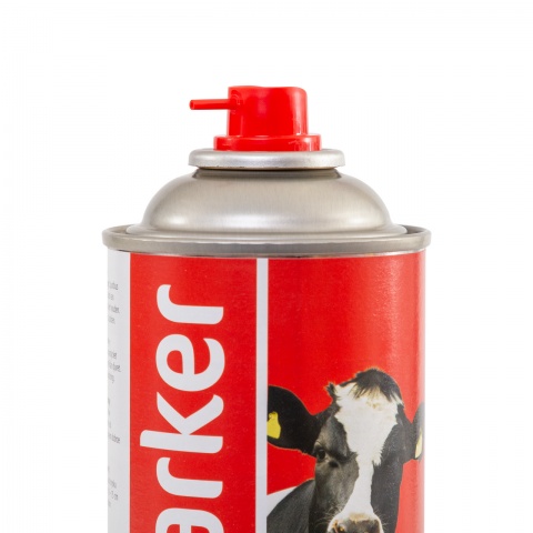 Spray roșu pentru marcarea bovinelor, vitelor, caprelor sau porcilor, TopMarker, 500 ml