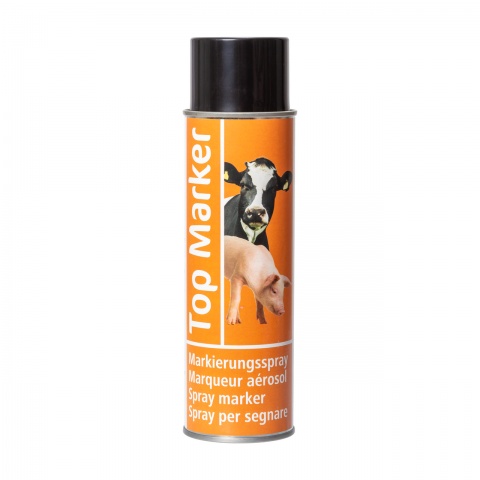 Spray portocaliu pentru marcarea bovinelor, vitelor, caprelor sau porcilor, TopMarker, 500 ml<br/>28 Lei<br><small>0701</small>