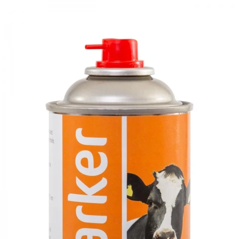 Spray portocaliu pentru marcarea bovinelor, vitelor, caprelor sau porcilor, TopMarker, 500 ml :: Portocaliu