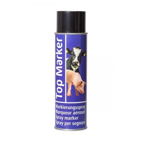 Spray mov pentru marcarea bovinelor, vitelor, caprelor sau porcilor, TopMarker, 500 ml<br/>28 Lei<br><small>0702</small>