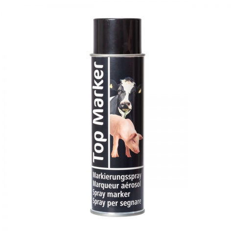 Spray negru pentru marcarea bovinelor, vitelor, caprelor sau porcilor, TopMarker, 500 ml<br/>28 Lei<br><small>0703</small>