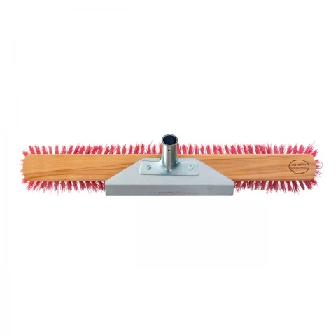 Mătură cu suport de lemn, cu margine pentru rașchetare, 60 cm, fără coadă