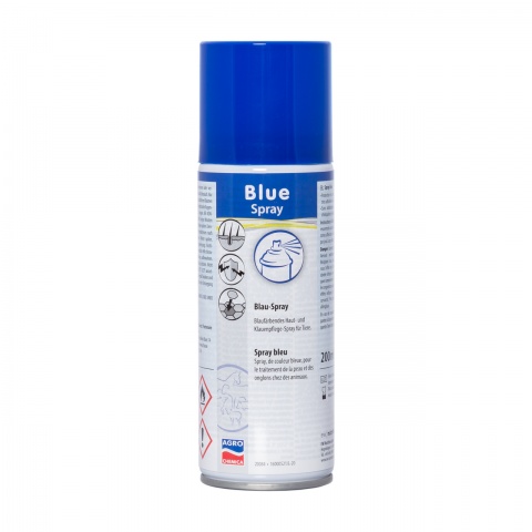 Spray albastru pentru dezinfectare, 200 ml<br/>49 Lei<br><small>0740</small>
