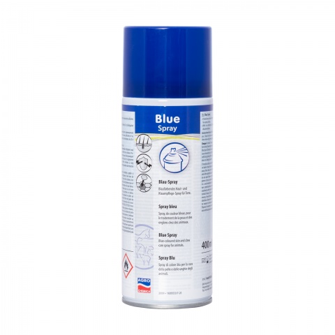 Spray albastru pentru dezinfectare, 400 ml<br/>72 Lei<br><small>0741</small>