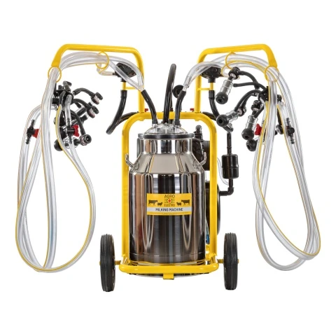 Aparat de muls oi, 4 posturi, 1 bidon inox de 40 litri