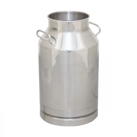 Bidon inox pentru aparat de muls, 40 litri :: 40 litri