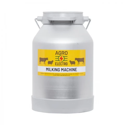 Bidon aluminiu pentru aparat de muls, 25 litri :: 25 L