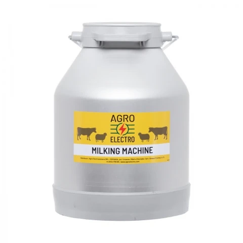 Bidon aluminiu pentru aparat de muls, 30 litri :: 30 L