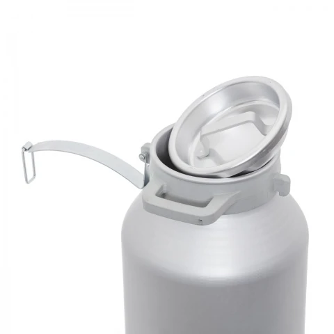 Bidon aluminiu pentru transport lapte, cu capac tip clips, 30 litri :: 30 litri
