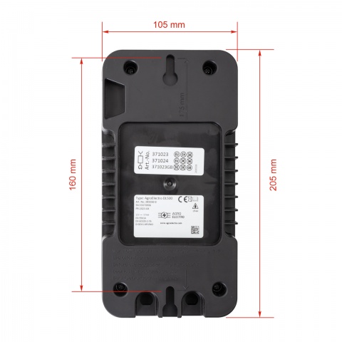 Aparat gard electric DL 500 cu adaptor de rețea, 0,5 Joule