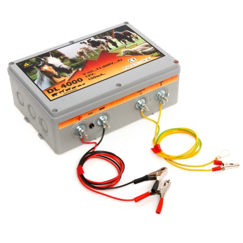 Pachet gard electric cu fir 2000 m, pentru 25 sau 6,25 Ha