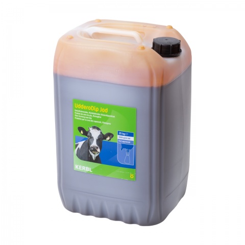 Udderodip Jod, soluție dezinfenctantă și de tratament pentru uger, 25 kg<br/>599 Lei<br><small>0876</small>