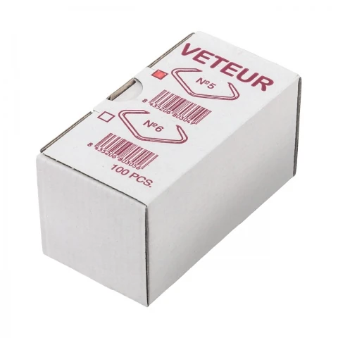 Inele nazale Veteur, pentru porci, nr. 5 (39 mm), 100 buc. :: nr. 5 (39 mm)