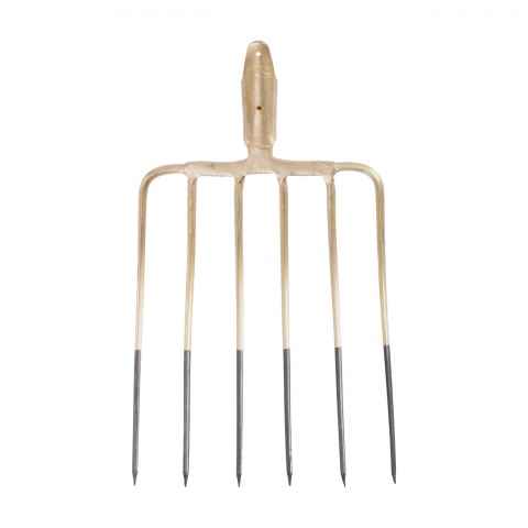 Furcă pentru siloz, cu 6 coarne, fără coadă, 29 × 35 cm