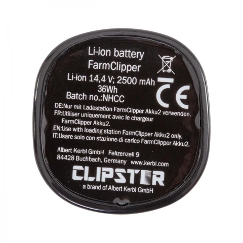Acumulator 14,4 V, 2500 mAh, pentru aparate de tuns FarmClipper