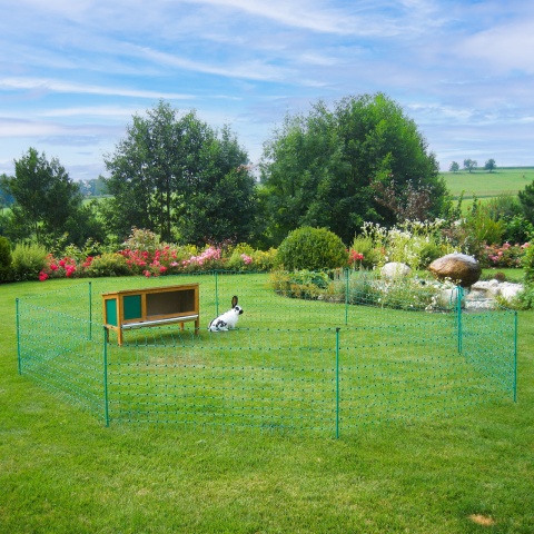 Plasă gard electric pentru iepuri, 50 m × 65 cm