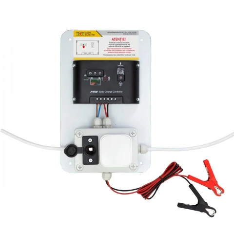 Sistem de iluminat solar 50 W cu 4 becuri