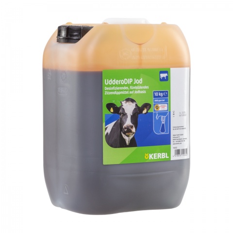 Udderodip Jod, soluție dezinfectantă și de tratament pentru uger, 10 kg