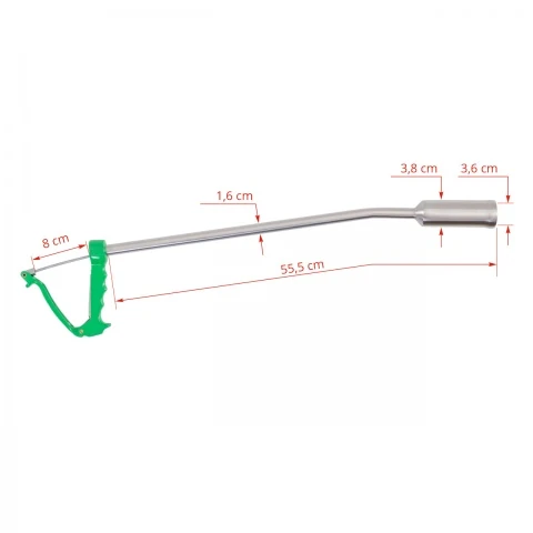 Dispozitiv de introdus magnet ruminal, 70 cm :: 70 cm