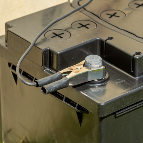 Cablu conexiune aparat gard electric - acumulator