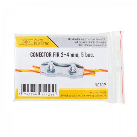 Conector fir 2-4 mm, 5 buc.