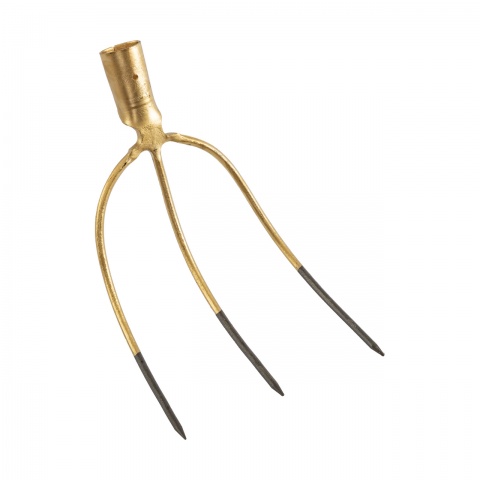 Furcă pentru fân și baloți, cu 3 coarne, fără coadă, 21 × 28 cm<br/>101 Lei<br><small>1035</small>