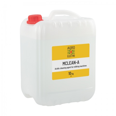 Detergent acidic pentru curățarea aparatelor de muls, MCLEAN-A, 10 kg<br/>120 Lei<br><small>1231</small>