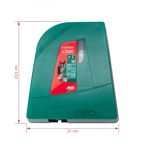 Aparat gard electric AKO Duo Power X 2500, 12/230 V, 2,5 Joule