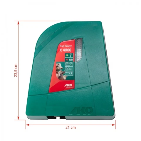 Aparat gard electric AKO Duo Power X 4000, 12/230 V, 4 Joule