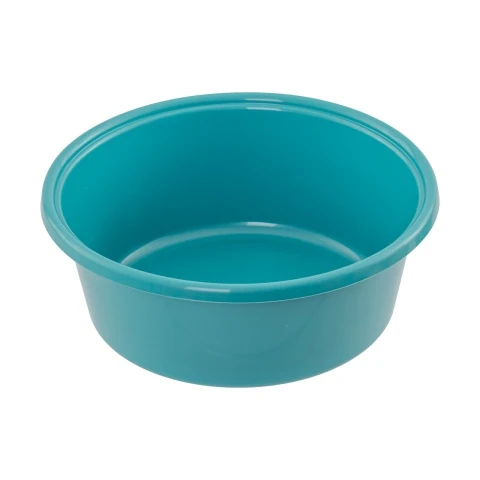 Castron plastic pentru hrana bovinelor, turcoaz, 6 litri :: turcoaz