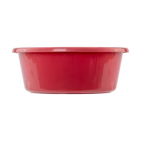 Castron plastic pentru hrana bovinelor, roz, 6 litri :: Roz