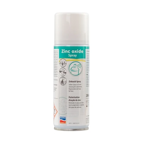 Spray de oxid de zinc pentru facilitarea regenerării naturale a pielii animalelor, 200 ml