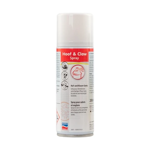 Spray Hoof and Claw, pentru îngrijirea copitelor, ghearelor și altor țesuturi cornoase, 200 ml