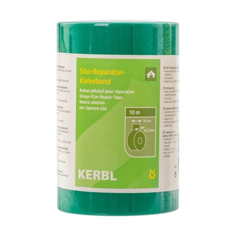 Bandă adezivă de reparat silozuri, 10 m, verde :: Verde