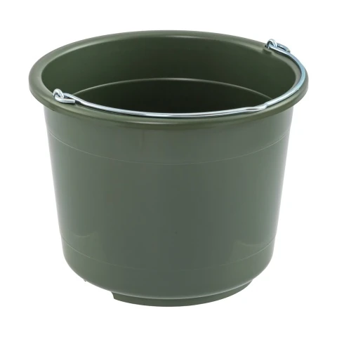 Găleată de grajd si furajare, 20 litri, verde :: 20 L