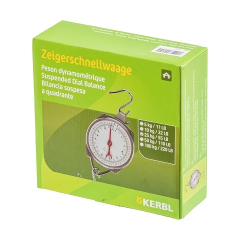 Cântar suspendat premium, 25 kg :: 25 kg