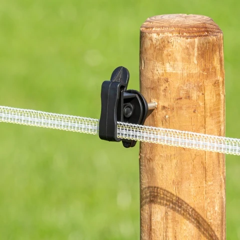 Bandă gard electric - 10 mm - 200 m - 60 kg - 0,45 Ω/m