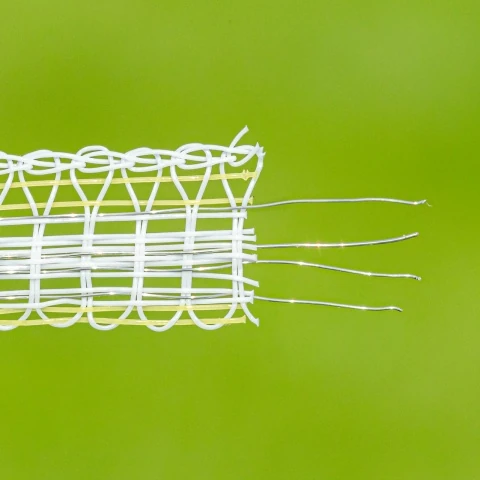 Bandă gard electric - 10 mm - 200 m - 60 kg - 0,45 Ω/m