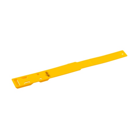 Brățară de marcaj pentru vaci, plastic, galben