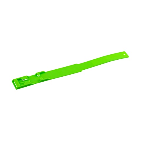 Brățară de marcaj pentru vaci, plastic, verde