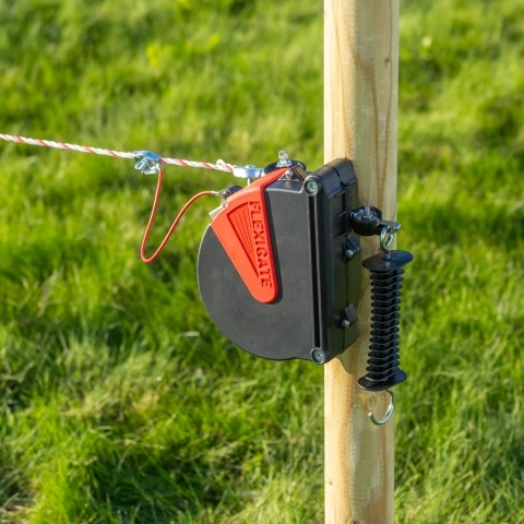 Set poartă cu fir pentru gard electric, Ako Flexigate, 7,5 m