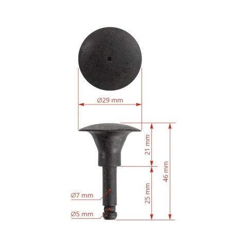 Valvă de oprire pentru colectorul de lapte 200 cm³