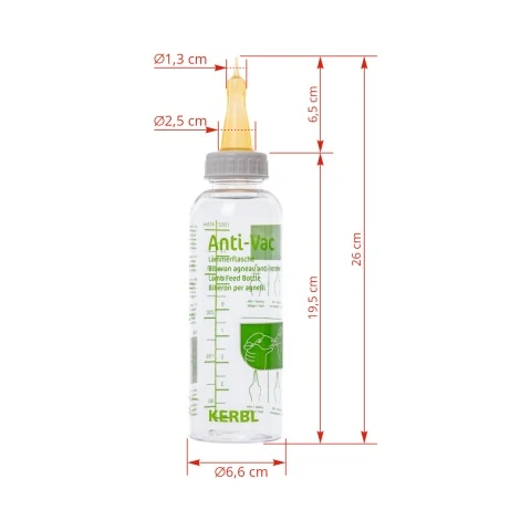 Bidon de alăptare pentru miei și iezi, 450 ml, AntiVac