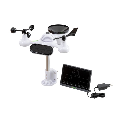 Stație meteo digitală 7 în 1, cu conectivitate WiFi și aplicație mobilă<br/>1059 Lei<br><small>1740</small>