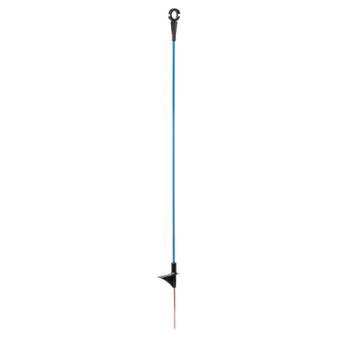 Stâlp din fibră de sticlă, AKO Oval Premium, 110 cm, albastru