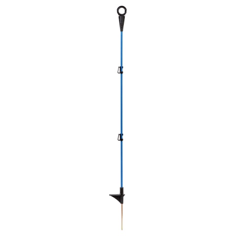 Stâlp din fibră de sticlă, AKO Oval Premium, 110 cm, albastru