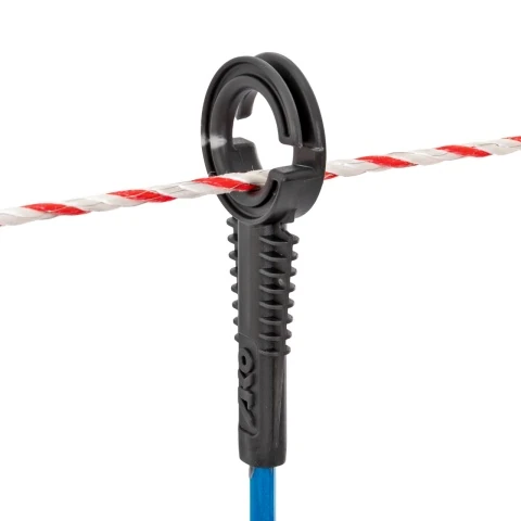 Stâlp din fibră de sticlă, AKO Oval Premium, 110 cm, albastru