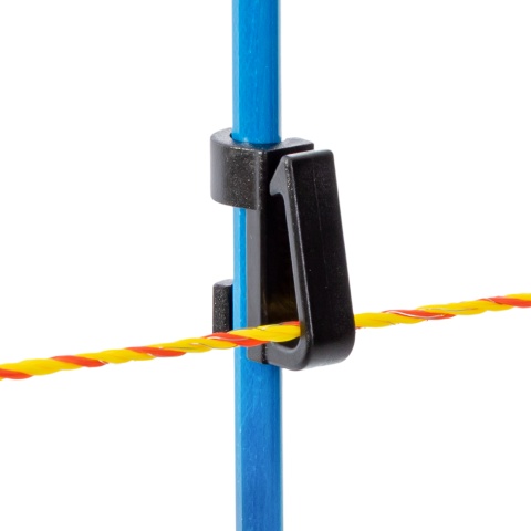 Stâlp din fibră de sticlă, AKO Oval Premium, 110 cm, albastru